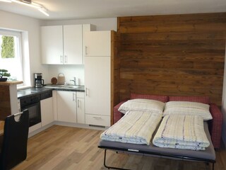 Wohn-Schlafzimmer Sonnengarten