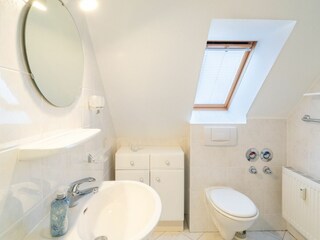 Badezimmer mit WC