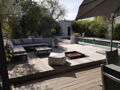 Ferienhaus Les Dimanches" mit eigenem Pool und Traumgarten