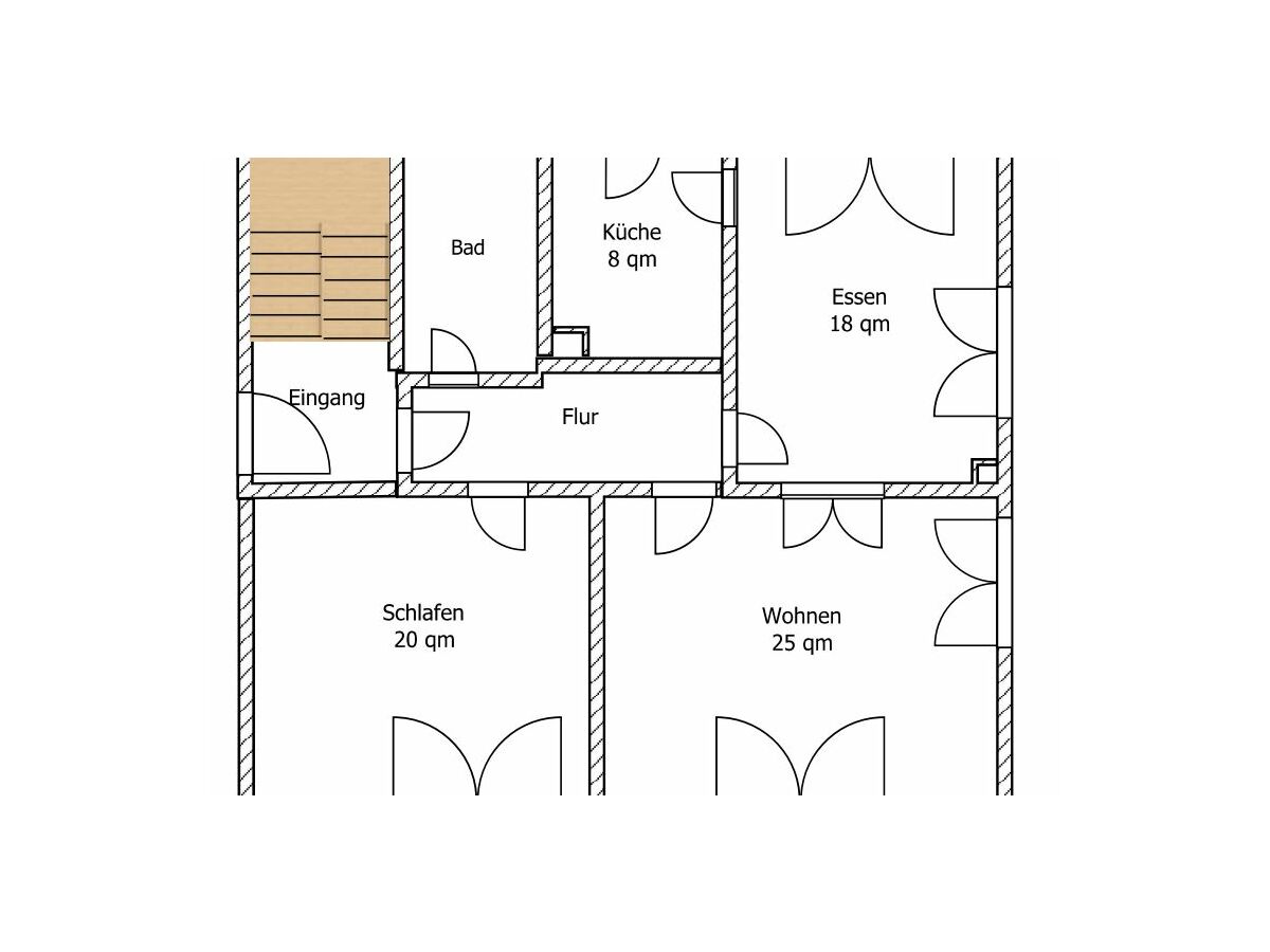 Grundriss Wohnung Parterre