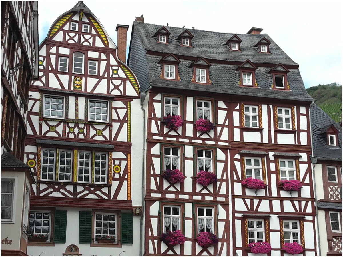 Traumhafte Städtchen an der Mosel (hier Bernkastel)