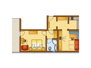 Apartamento de vacaciones Eisacktal Plano de planta 24