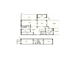 Maison de vacances Idestrup Plan d'étage 45