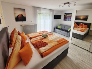 2- Bettzimmer mit Schlafsofa