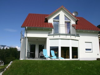 Aussenbereich der Villa Sunshine