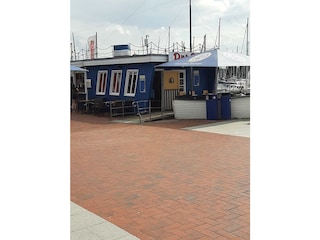 Dat Ship am Hafen Damp