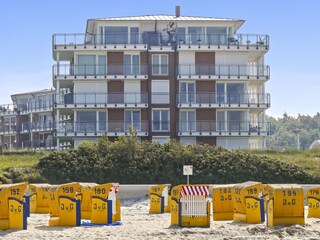 Das Standpalais Duhnen Haus V direkt am Strand