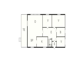 Vakantiehuis Welt Grondplan 25