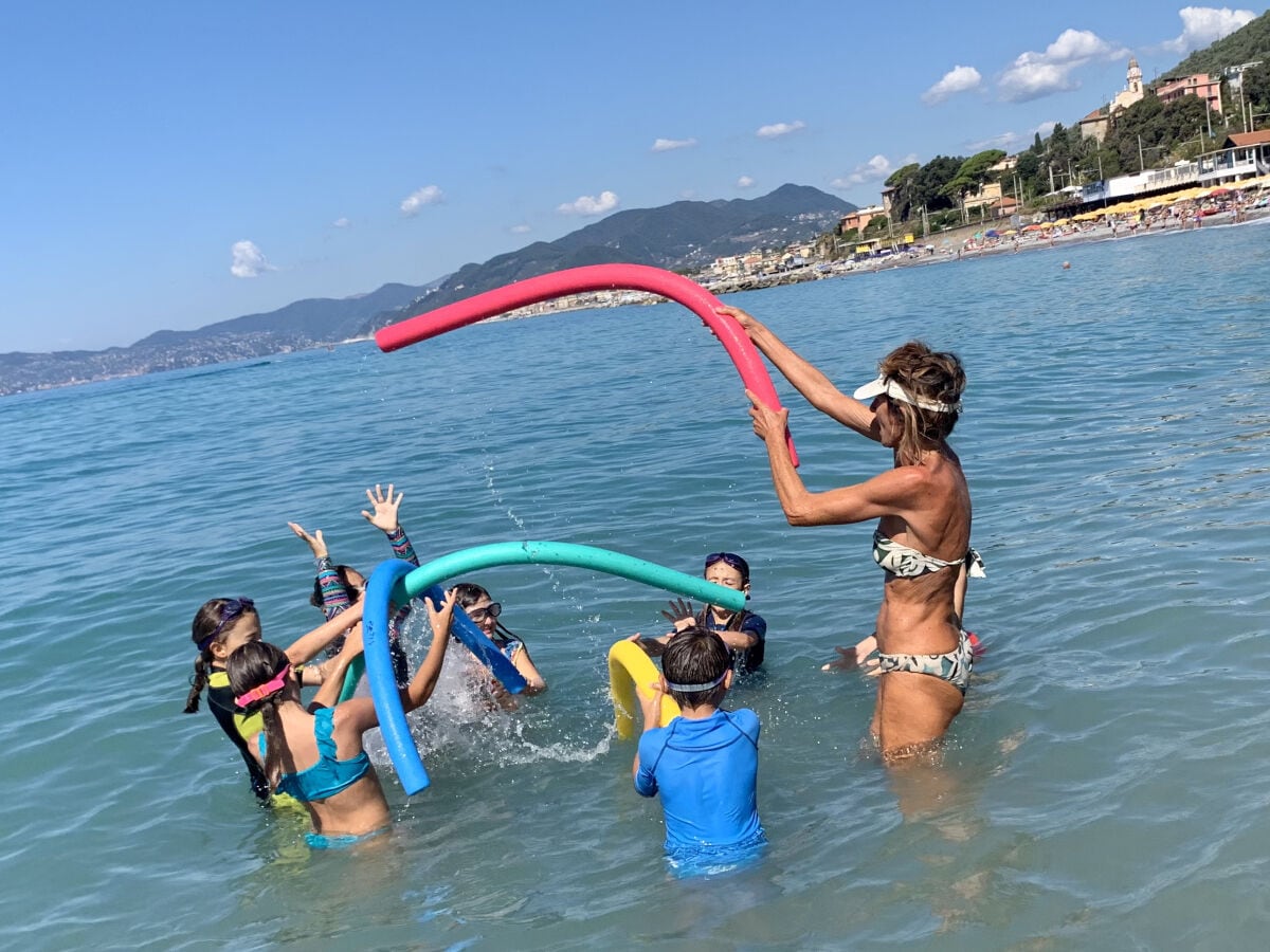 Schwimmtraining mit Betty