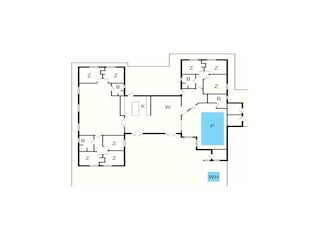 Ferienhaus Henne Strand Grundriss 39