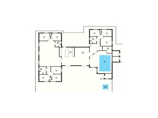 Vakantiehuis Henne Strand Grondplan 51