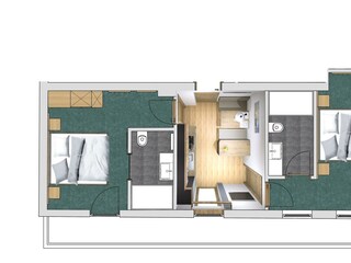 Grundriss Fluchthorn