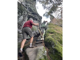 Wanderweg an der Teufelsmauer