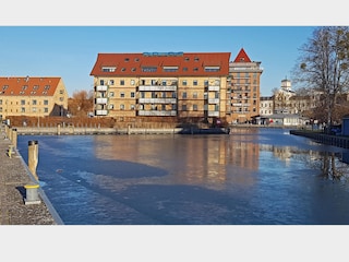 Ausflug: Neustrelitz [Hafen im Winter]