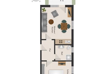 Holiday apartment Obermaiselstein Floor Plan 38