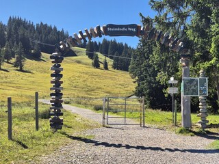 wanderweg  vor der Haustürei