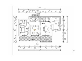 Villa Barban Plan d'étage 41