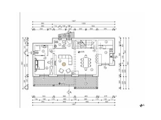 Villa Barban Plan d'étage 42