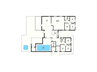 Ferienhaus Otterup Grundriss 44