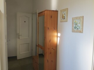Flur mit Garderobe