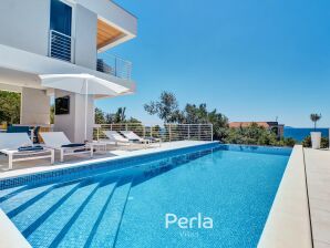 Villa with pool and sea view 80m from the beach KorÄ - Prizba - image1