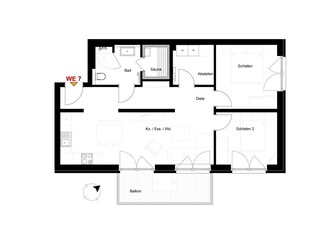 Apartamento de vacaciones Kellenhusen Plano de planta 24