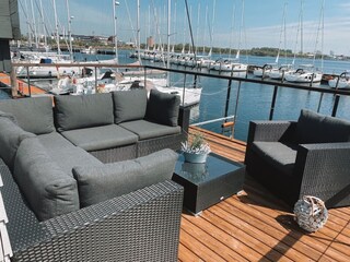 Hausboot Großenbrode Außenaufnahme 4