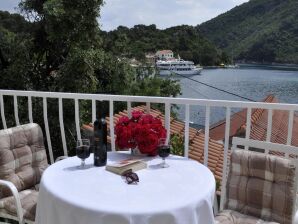 caravane Apartment Danijela Mljet - Studio Apartment with Balcony and Sea View - Prozura - image1