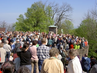 Pfingstmontag auf der Milseburg Wallfahrt