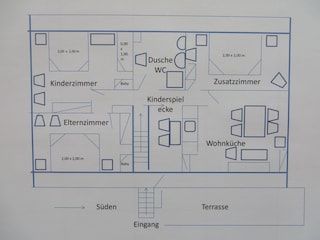 Dachgeschoss Ferienhaus