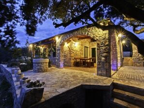 Bateau-maison Stone House San Pelegrin-Two Bedroom Holiday Home with Terrace and Sea View - Vela Luka - image1