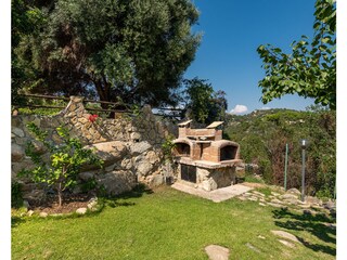 Forno e barbecue in mattoni