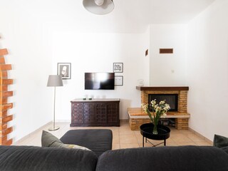 Wohnzimmer mit Sofa