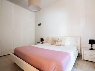Schlafzimmer und TV