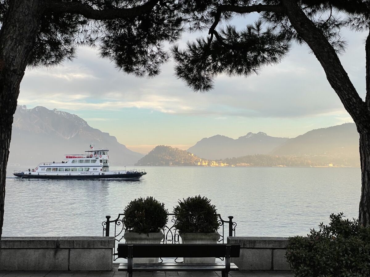 Menaggio mit Blick auf Bellagio