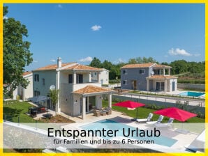 Ferienhaus Villa Falco mit Pool und Grillterrasse, Muntrilj - Tinjan - image1