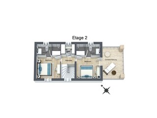 Casa per le vacanze Tinjan Pianta del piano 42