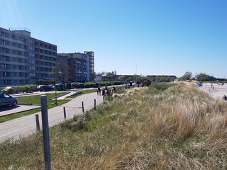 Blick vom Strand Richtung Steinwarder 35/37