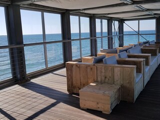 Verweilen auf der Seebrücke