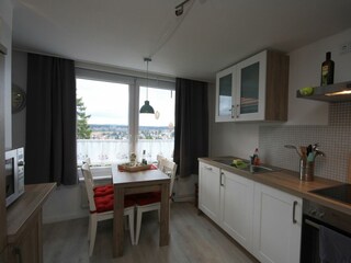 Wohnbereich mit offener Küche