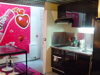 Apartamento de vacaciones Paris Cocina 13