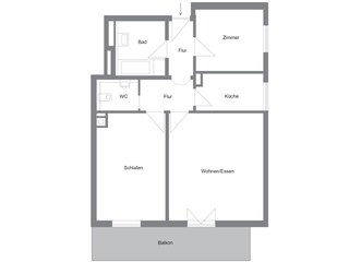 Appartamento per vacanze Bolsterlang Pianta del piano 21