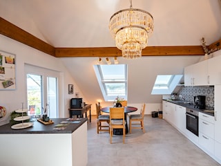 Blick vom Wohnbereich