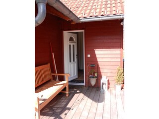 Entrance with terrace