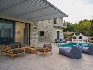 Villa Kamilari Grabación al aire libre 32