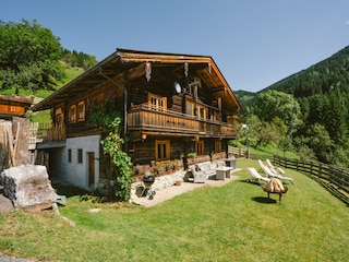 chalet with garden