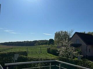Blick vom Balkon