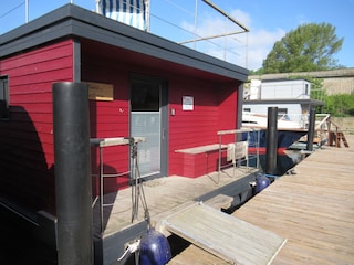 Hausboot Burgstaaken Außenaufnahme 9