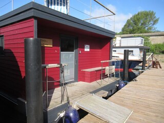 Hausboot Neue Tiefe Außenaufnahme 11