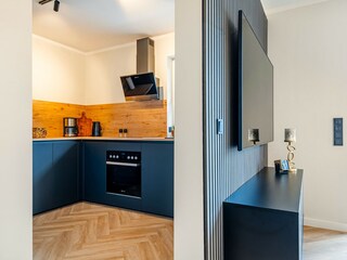 Küche und Wohnbereich